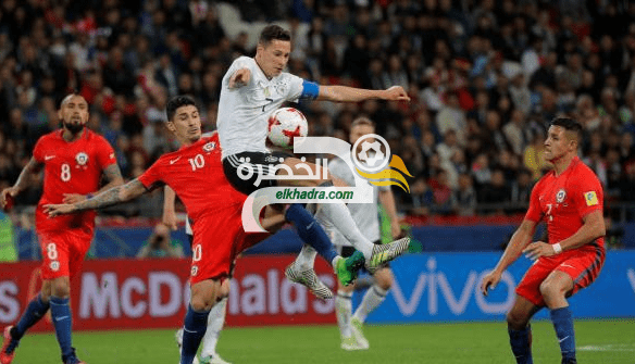 ألمانيا تتعادل مع التشيلي في قمة مبارايات كأس القارات