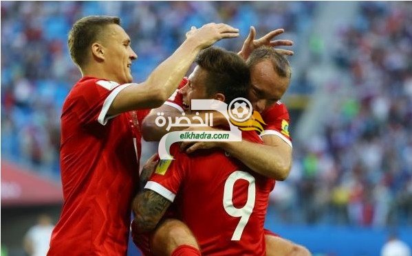 المنتخب الروسي يفتتح كأس القارات بثنائية أمام نيوزيلندا