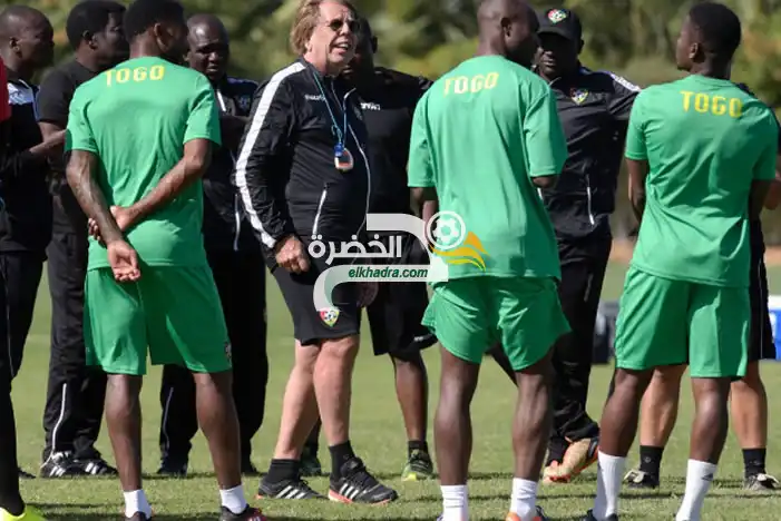 مدرب منتخب الطوغو يشن حربا نفسية على المنتخب الوطني