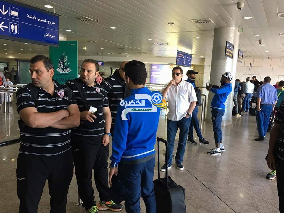 السفير المصري يستقبل بعثة الزمالك في الجزائر