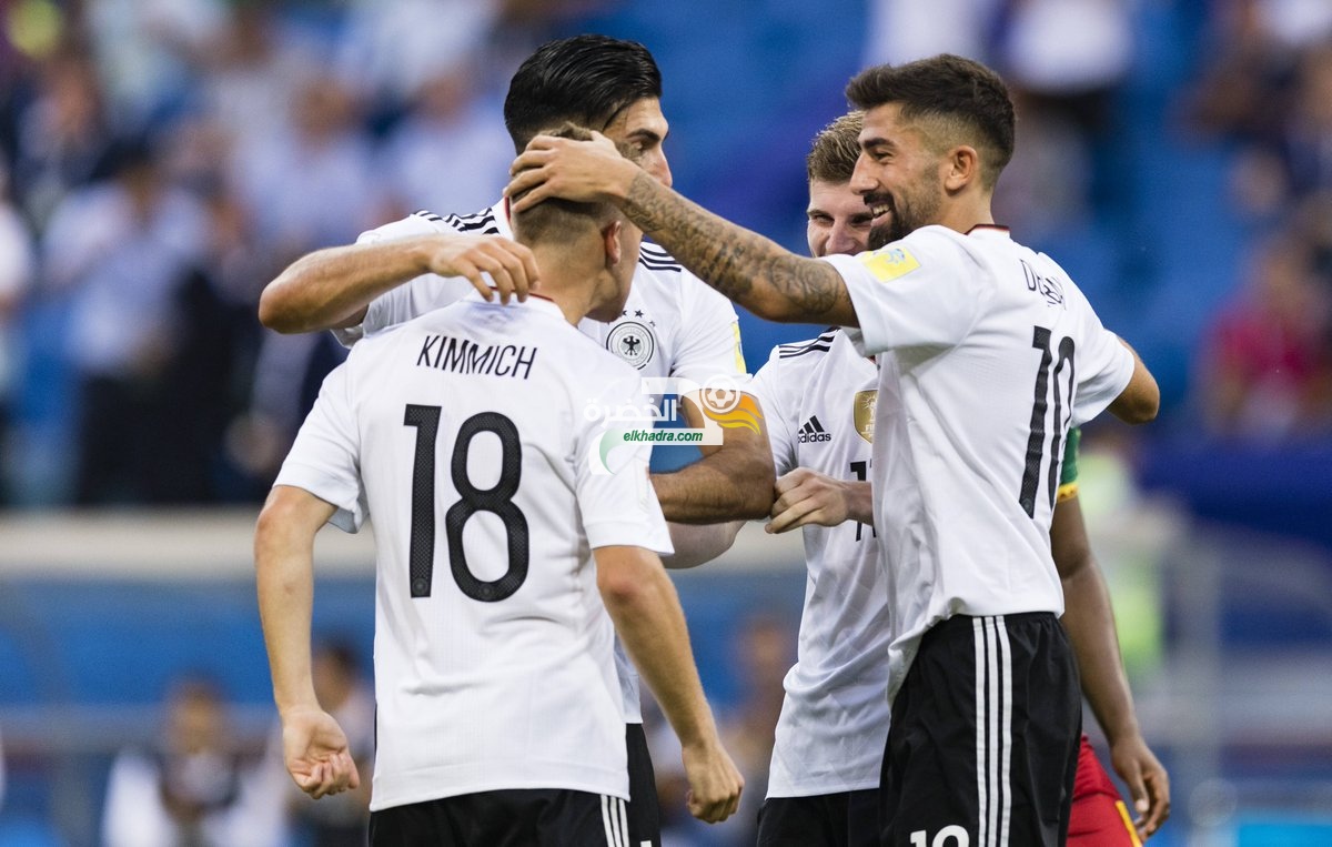 ألمانيا تفوز على الكاميرون لتواجه المكسيك في نصف نهائي القارات 8