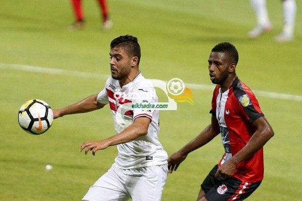 الفتح الرباطي يحقق تعادل مثير مع الزمالك بالبطولة العربية 1