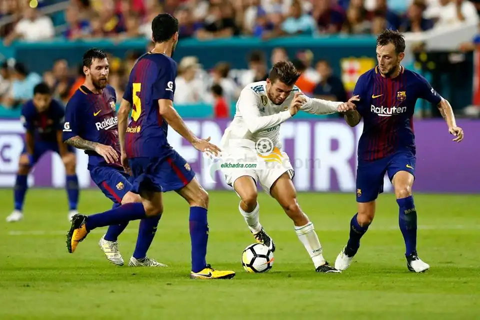 برشلونة يوجه “لكمة ودية” لريال مدريد في كلاسيكو بميامي الاميركية..!