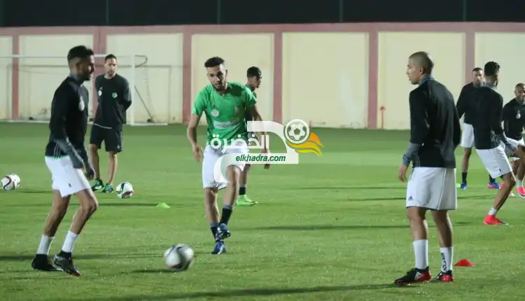 المنتخب الجزائري في سيدي موسى تحسبًا لمباراتي زامبيا