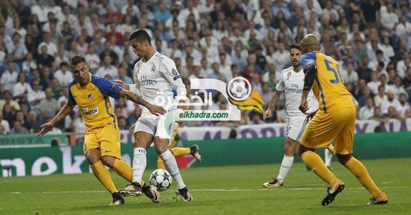 ريال مدريد يستهل دوري الابطال بفوز سهل على أبويل نيقوسيا بثلاثية نظيفة