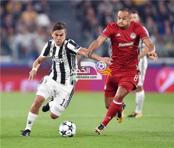 يوفنتوس يفوز على أولمبياكوس اليوناني بهدفين دون رد