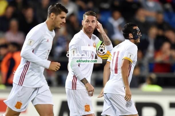 تصفيات اوروبا المؤهلة الى مونديال 2018: اسبانيا 8-0 ليشتنشتاين