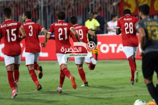 الأهلي المصري إلى نصف نهائي بالفوز على الترجي 2-1 على ملعب رادس 1