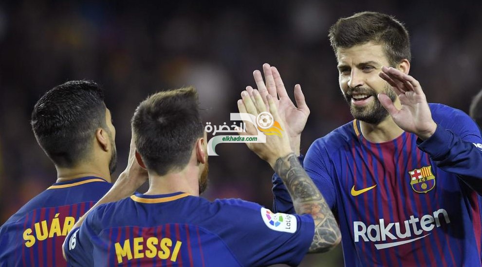 برشلونة يمطر شباك إسبانيول بخماسية ويتصدر الليغا الاسبانية