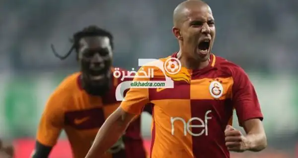 سفيان فيجولي يسجل هدف عالمي و يقود الغلطة للفوز و تصدر الدوري التركي