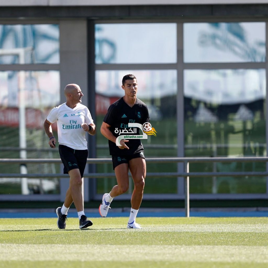 كريستيانو رونالدو ينضم لتدريبات فريقه ريال مدريد