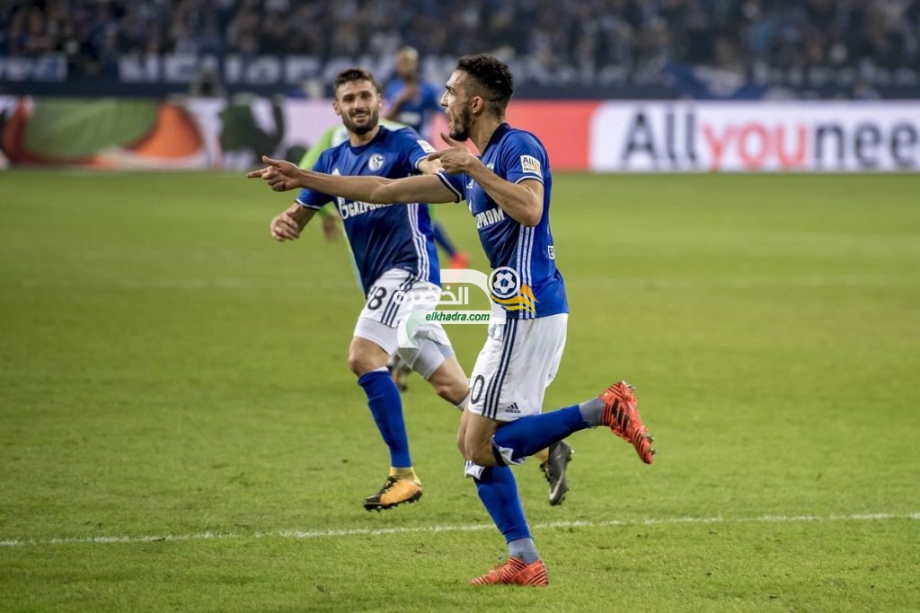 بن طالب هداف و شالكه يتعادل مع فولفسبورج