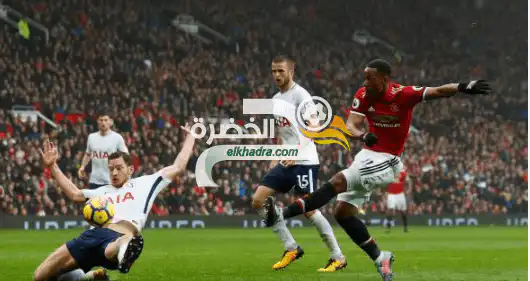 مانشستر يونايتد يفوز على توتنهام بهدف البديل أنتوني مارسيال