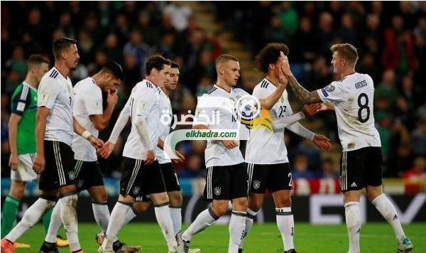منتخب ألمانيا يتأهل رسمياً لكأس العالم 2018