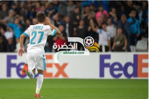 ماكسيم لوبيز يقود مارسيليا لهزم جيماريش في الدوري الأوروبي
