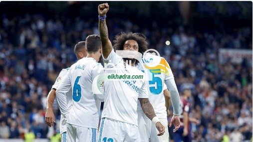 ريال مدريد يحقق فوزا مهما على ضيفه إيبار بثلاثية نظيفة