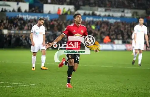 مانشستر يونايتد إلى الدور ربع نهائي كأس الرابطة بفوزه على سوانزي