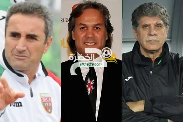 جمال مناد ومزيان إيغيل مساعدين لمدرب الخضر رابح ماجر