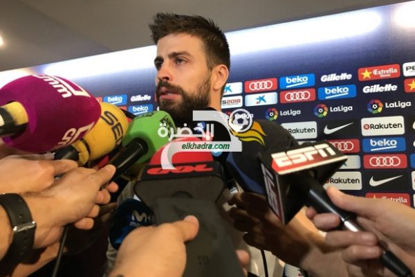 بيكي: “أنا كاتالوني وفخور بذلك وهذا هو قراري بخصوص المنتخب الإسباني”