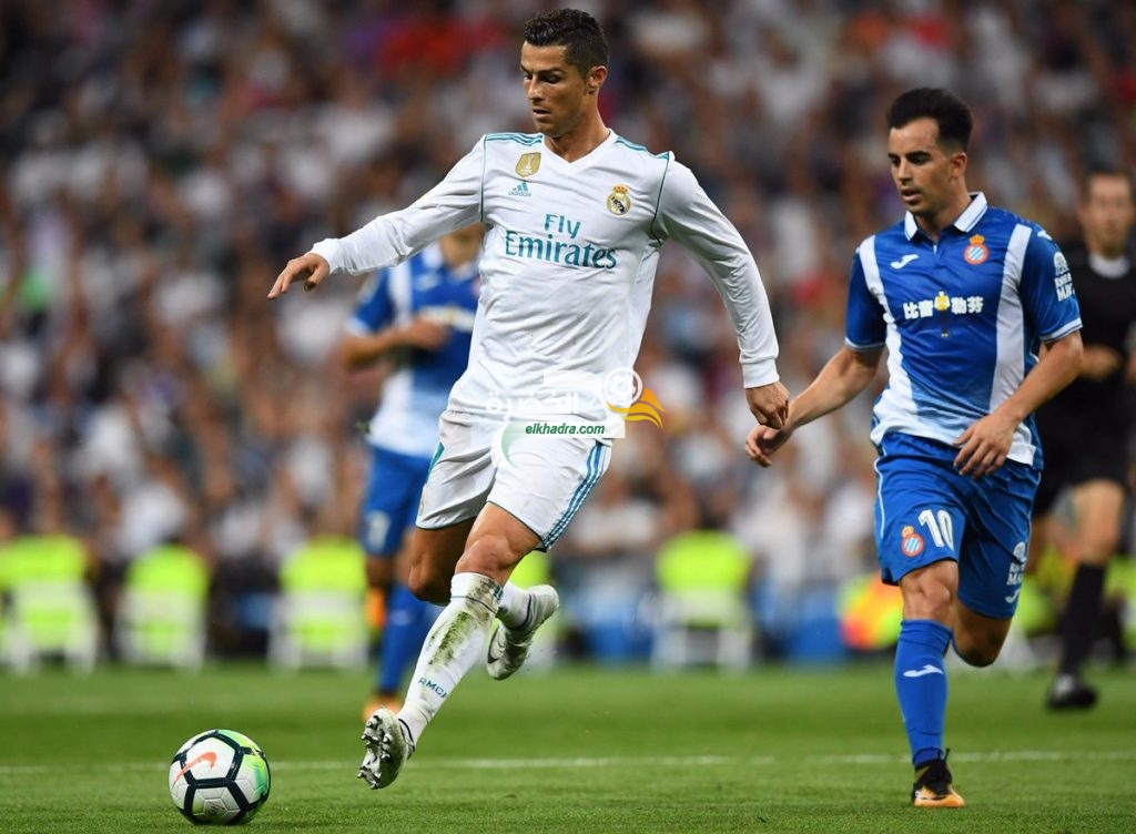ريال مدريد يسحق ضيفه إسبانيول بثنائية