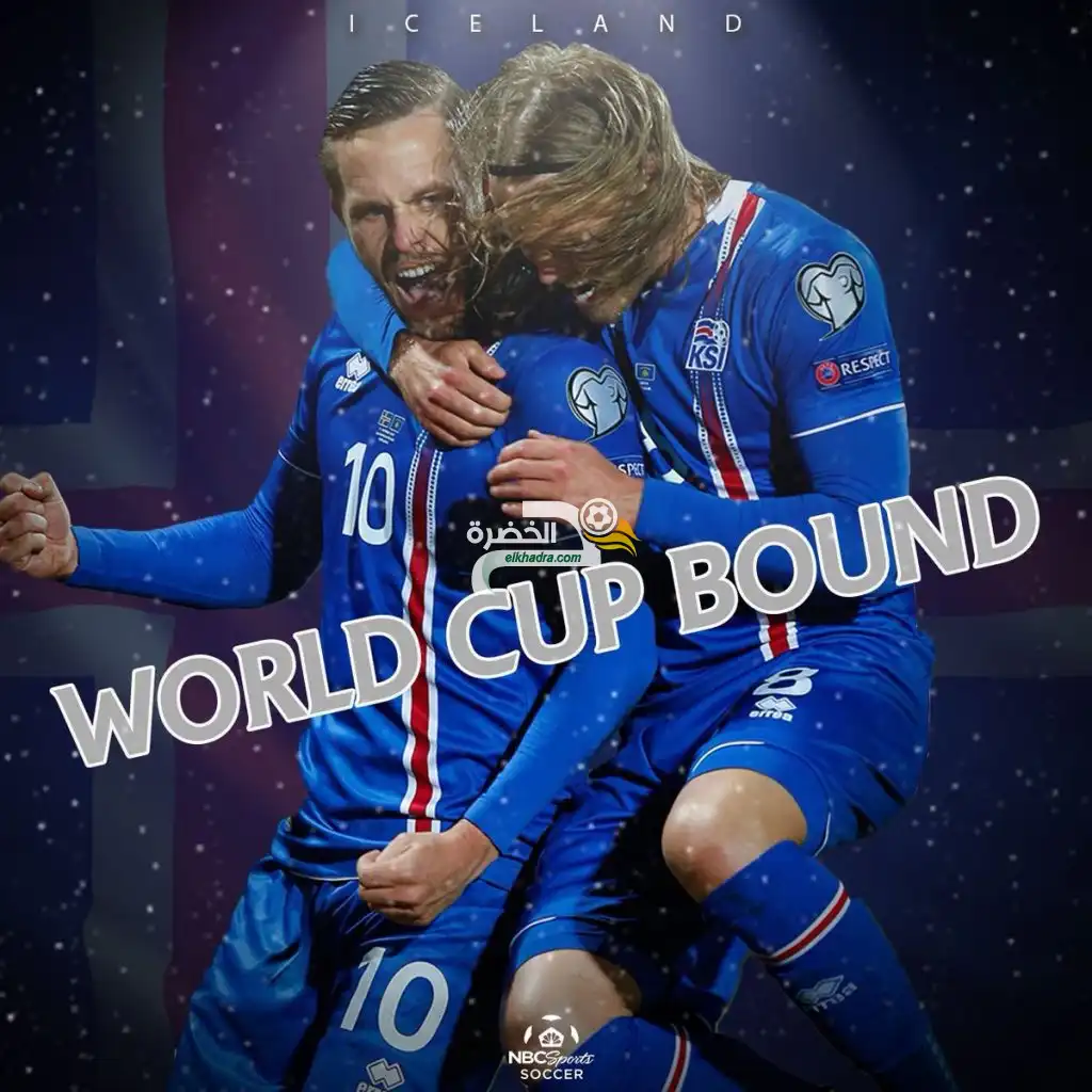 رسمياً منتخب ايسلندا يتأهل الى كاس العالم 2018