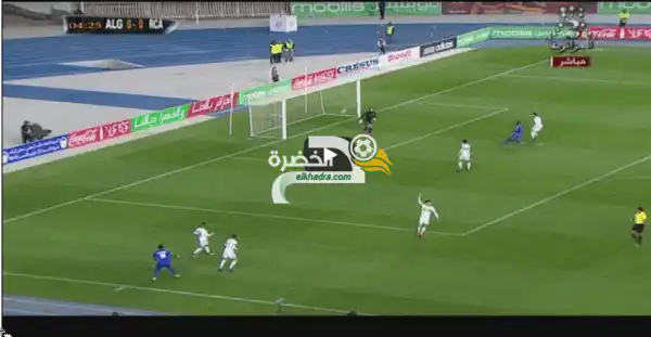 اهداف مباراة الجزائر وأفريقيا الوسطى 3 0