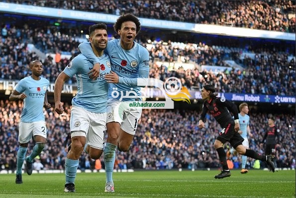 السيتي يفوز 3-1 على ضيفه آرسنال ويعزز صدارته للبريميرليج