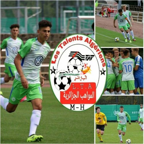 سفيان مقسم لاعب فولسبورغ الألماني يرحب باللعب لصالح الجزائر