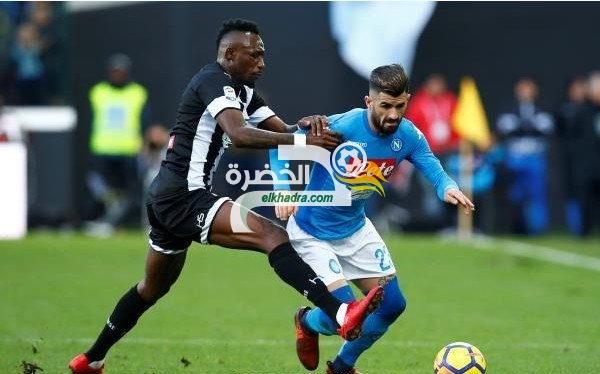 نابولي يستعيد صدارة الدوري الإيطالي بفوز صعب على أودينيزي