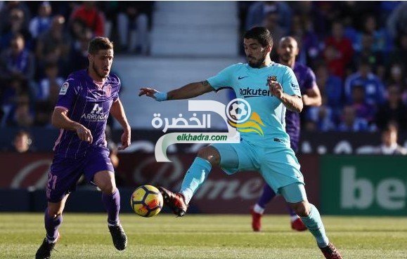 برشلونة يفوز على ليجانيس بثلاثية نظيفة
