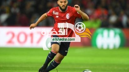 بهلولي يغيب عن مباراة فريقه ليل ضد ايميان الاثنين القادم