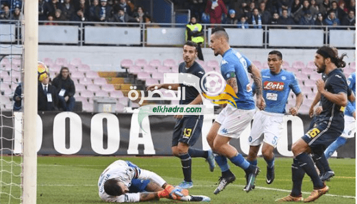نابولي ينفرد بصدارة الدوري الإيطالي بالفوز على سامبدوريا