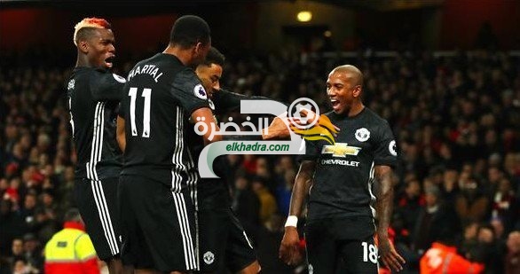 مانشستر يونايتد يعود من ملعب “الإمارات” فائزا على مضيفه آرسنال 3-1