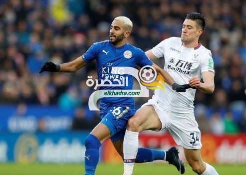 محرز اساسي و يسقط مع ليستر امام كريستال بالاس بثلاثية نظيفة