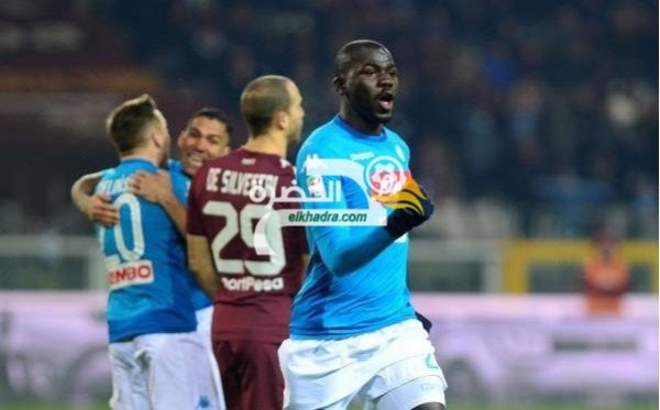 نابولي يعود لصدارة الدوري الإيطالي بثلاثية على مضيفه تورينو