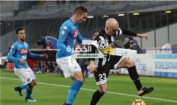 اوناس اساسي و نابولي يتأهل إلى الدور ربع النهائي لكأس إيطاليا