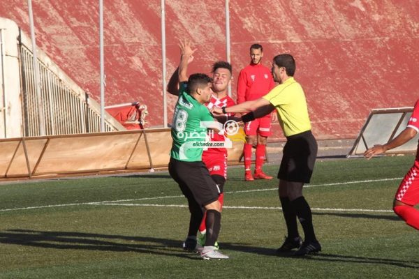 فضيحة في مباراة شباب بلوزداد ومهاجم شباب قسنطينة بين “بوشار” و “بلخير”