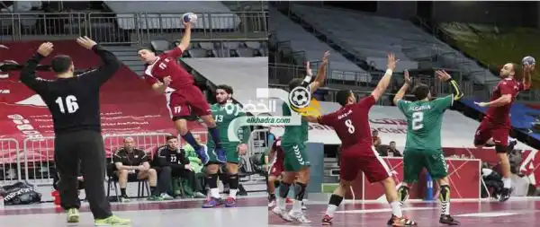 المنتخب الجزائري لكرة اليد يتلقى هزيمة ساحقة أمام قطر (21-40)