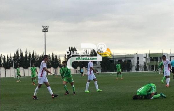 المنتخب الجزائري الأولمبي ينهزم امام تونس وديًا