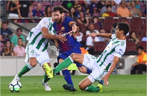 بمشاركة ماندي : برشلونة يكتسح ريال بيتيس بخماسية نظيفة