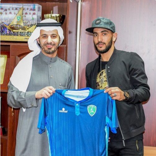 شنيحي سابع لاعب جزائري في الدوري السعودي 1