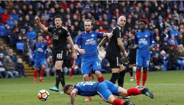 خماسية لليستر في كاس الاتحاد الانجليزي ضد بيتربوره يونايتد