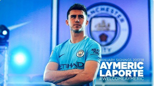 رسميا… المدافع ايمريك لابورت أغلى لاعب في تاريخ مانشستر سيتي