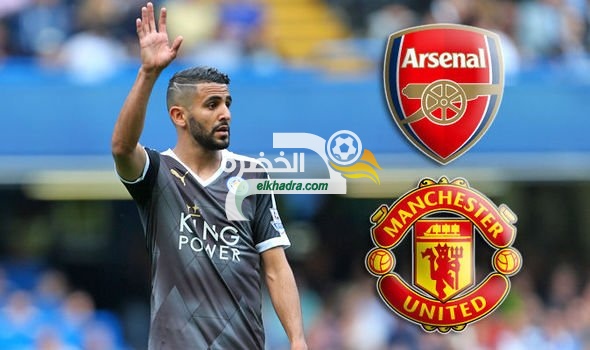 رياض محرز بين تشيلسي و مانشستر يونايتد