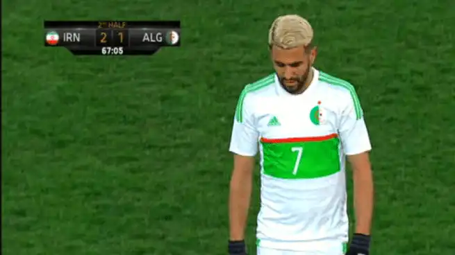 محرز يحرج ماجر ويرد على استبداله بهذه الطريقة – فيديو