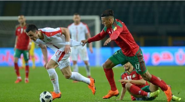 المغرب تفوز على صربيا بثنائية وديًا 7
