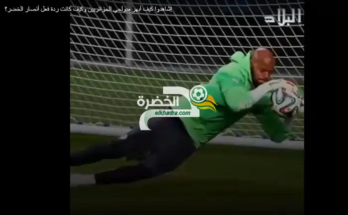 بالفيديو : شاهد ماقاله رايس مبولحي للصحافة السعودية عن ماجر و الجزائر