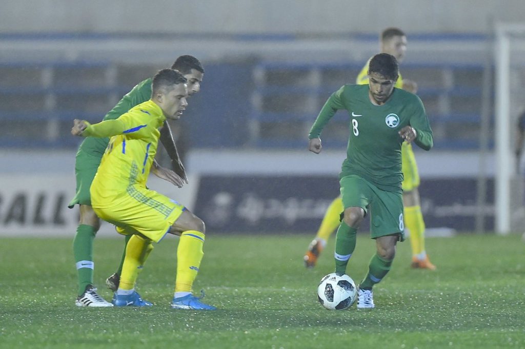 السعودية تتعادل مع اوكرانيا وديا استعدادا للمونديال