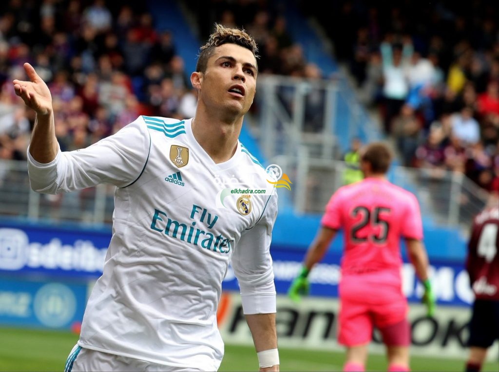 رونالدو يقود ريال مدريد لفوز قاتل على إيبار في الليغا