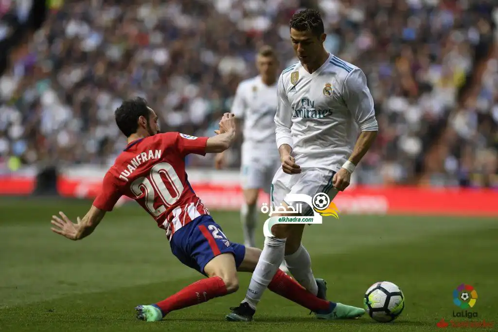 التعادل يحسم “ديربي مدريد”بين الريال وضيفه الأتلتيكو